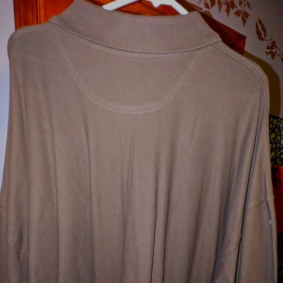 Mens Brown Outer banks Polo Shirt Size 5XL - Picture 3 of 3